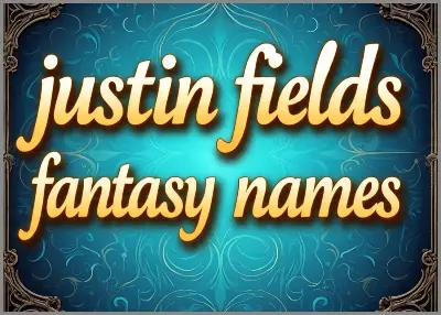justin fields fantasy names